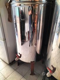 contenitore 300 LT acciaio inox 