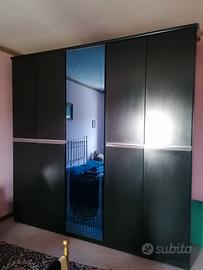 Armadio 5 ante e comodini