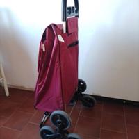 carrello con 3 ruote per scale