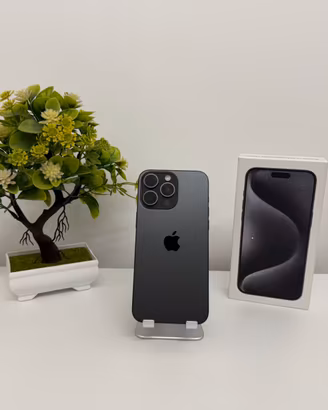 iPhone 15 Pro Max 256GB Nero Garanzia Fattura