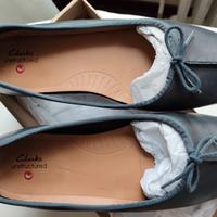 Scarpe ballerine Clarks blu mis 38 usate poco