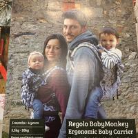 Marsupio Regolo BabyMonkey Ergonomic Baby Carrier