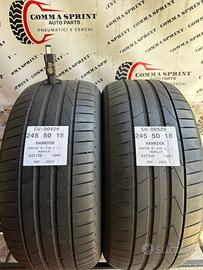 2 PNEUMATICI 245/50 R18 HANKOOK ESTIVE RUNFLAT