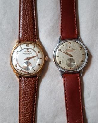 Due orologi Lanco