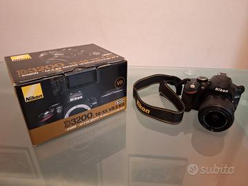 Nikon D3200 + 18-55 VR | Set Completo + Fattura