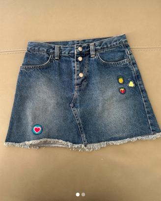 Gonna jeans bimba