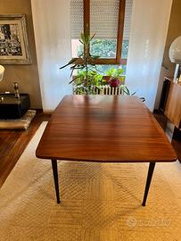 Tavolo da pranzo allungabile Mid-Century Anni 60