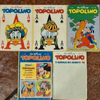 Lotto Topolino anni ’80 N 1560-1561-1566-1595-1571