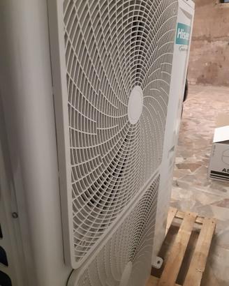 POMPA CALORE-CLIMA TRIFASE HISENS unità esterna