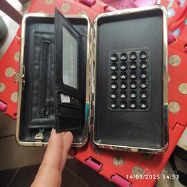 pochette/portafoglio con ventosa per smartphone 