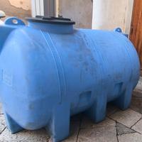 serbatoio acqua cisterna 1500L
