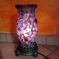 lampada vetro a mosaico 