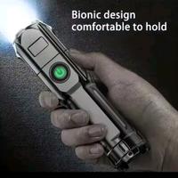 Torcia LED Tattica Ricaricabile USB Nuova scatola