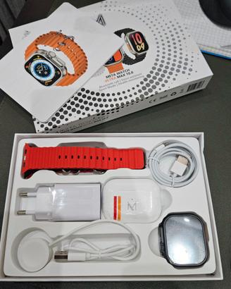 Smartwatch Meta con cuffie bluetooth