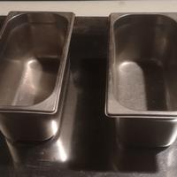 Contenitori in acciaio inox 30x16x15 cm
