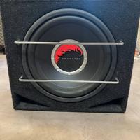 Subwoofer Dragster con cassa dedicata 