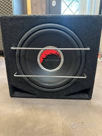 Subwoofer Dragster con cassa dedicata 