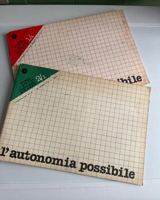 Lotto 2 Rari Pre-Print "Metropoli" (1978/1979)