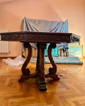 Tavolo Legno Esagonale