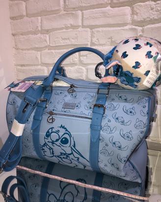 Stitch borsone Disney Babycon tracolla regolabile