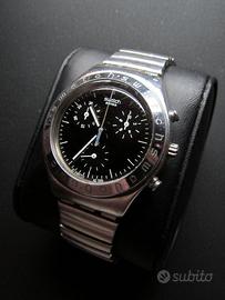 Swatch Irony Cronografo Nero Acciaio – Originale