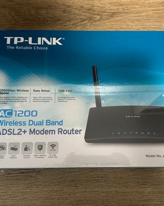 Router Modem ADSL2+ TP-Link Archer D50 AC1200