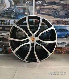 CERCHI IN LEGA PORCHE CAYENNE ORIGINALI 21 POLLICI