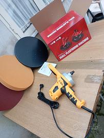 frattazzo elettrico con accessori 