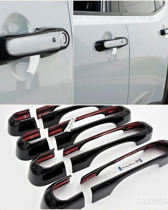 COVER MANIGLIE Esterne per JEEP RENEGADE ABS Nero