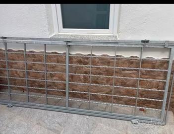 Cancello zincato Metallo porta