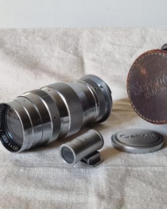 Canon Serenar 135mm f4 M39  & Mirino 135mm 