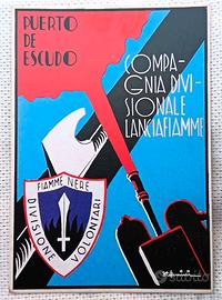 Cartolina Divisione Volontari FIAMME NERE 23 MARZO