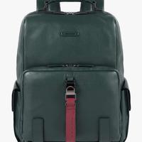Piquadro zaino modus special verde 40 cm