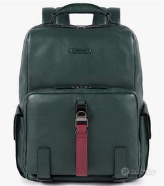 Piquadro zaino modus special verde 40 cm