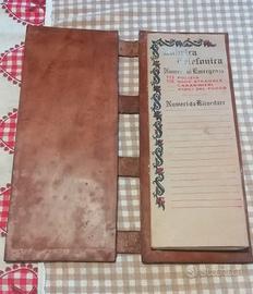 Rubrica telefonica antica vintage da collezione