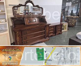 Codice: 8750 TRITTICO STILE CLASSICO IN LEGNO DI
