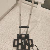 CARRELLO ALLUMINIO BAGAGLI SPESA TRASPORTO 