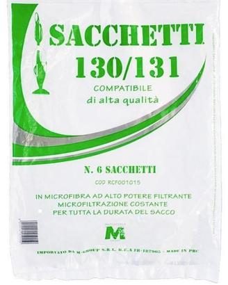 6 Sacchetti Compatibili per folletto VK130 Vk131