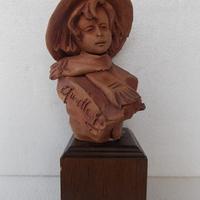 Scultura guglielmo gusella terracotta earthenware