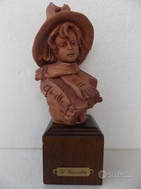 Scultura guglielmo gusella terracotta earthenware