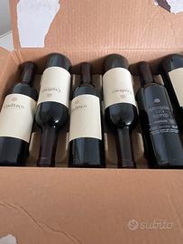 Vino rosso 12 bottiglie