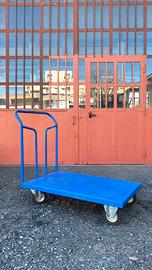 Carrello con pianale blu / Cargopack