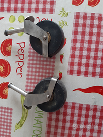 Ruote anteriori monobraccio Sx e Dx per AMBROGIO