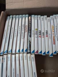 nintendo Wii 30 giochi con confezione
