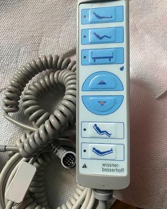 Pulsantiera Wissner Bosserhoff  per letto 7 tasti