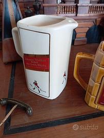 brocca acqua johnnie Walker e Logan scotch whisky 