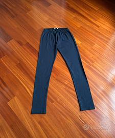 Leggings blu cotone 12 anni