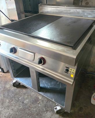 frytop piastra gas professionale ristorante 