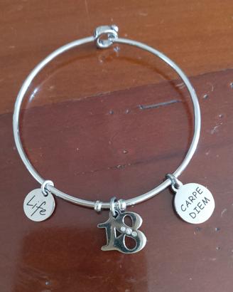 bracciale 18° acciaio 