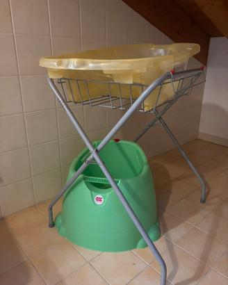 2 vaschette neonati/bambini marca ok baby